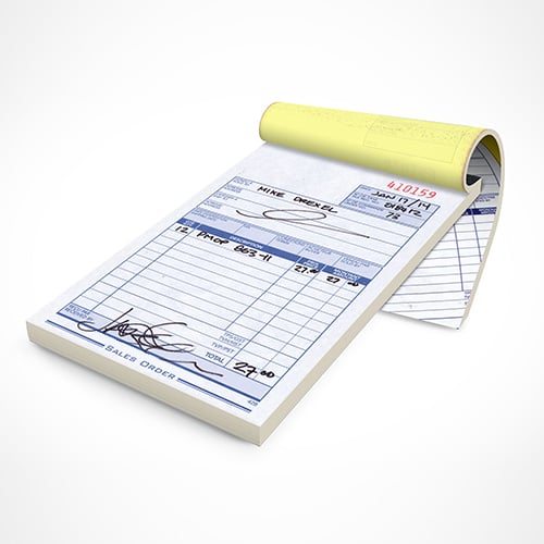 receipt book invoice books pubs and restaurants
