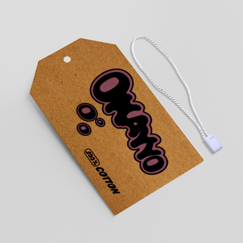 Kraft Parcel Tag 2