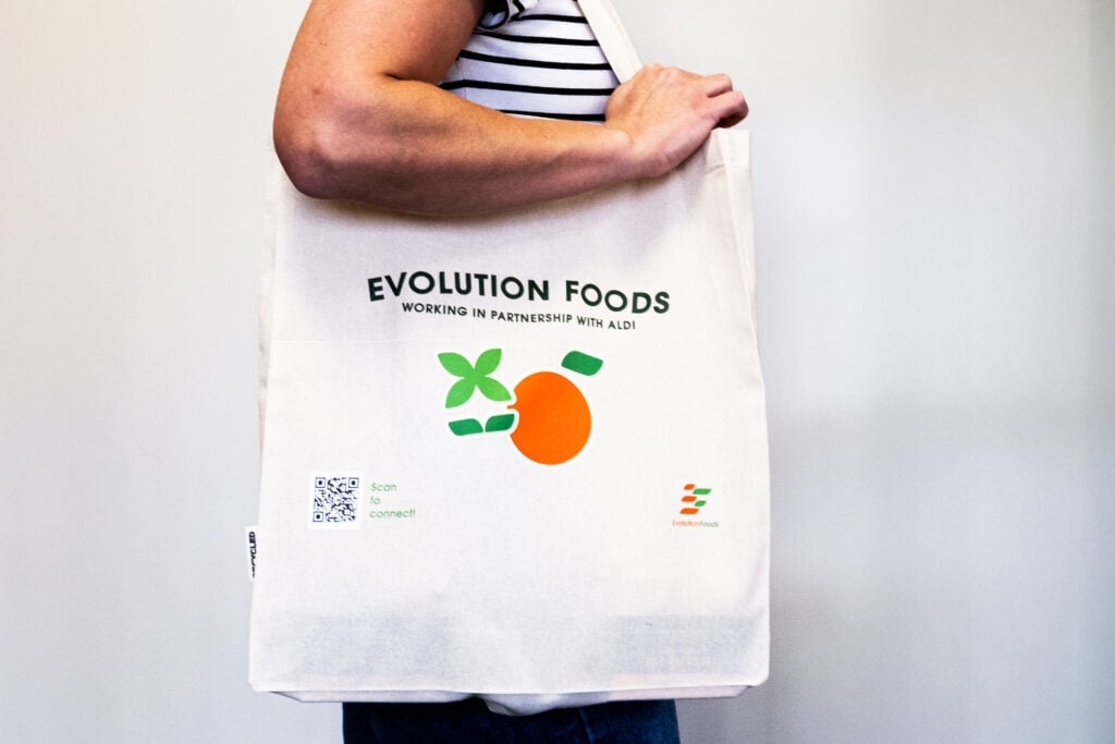 Evolution Tote bag Top view 1024x683
