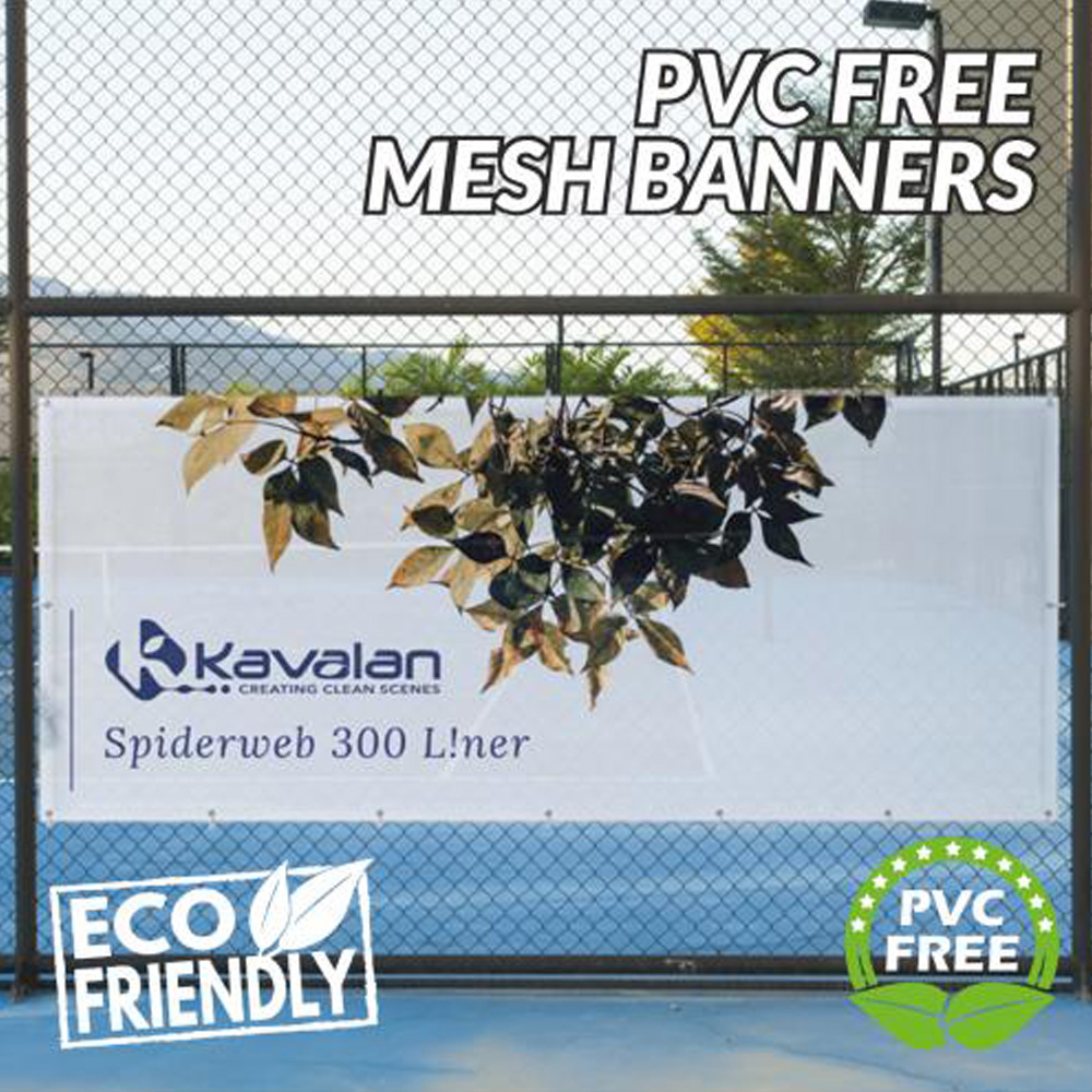 Shropshire Printing Mesh Banners with text
