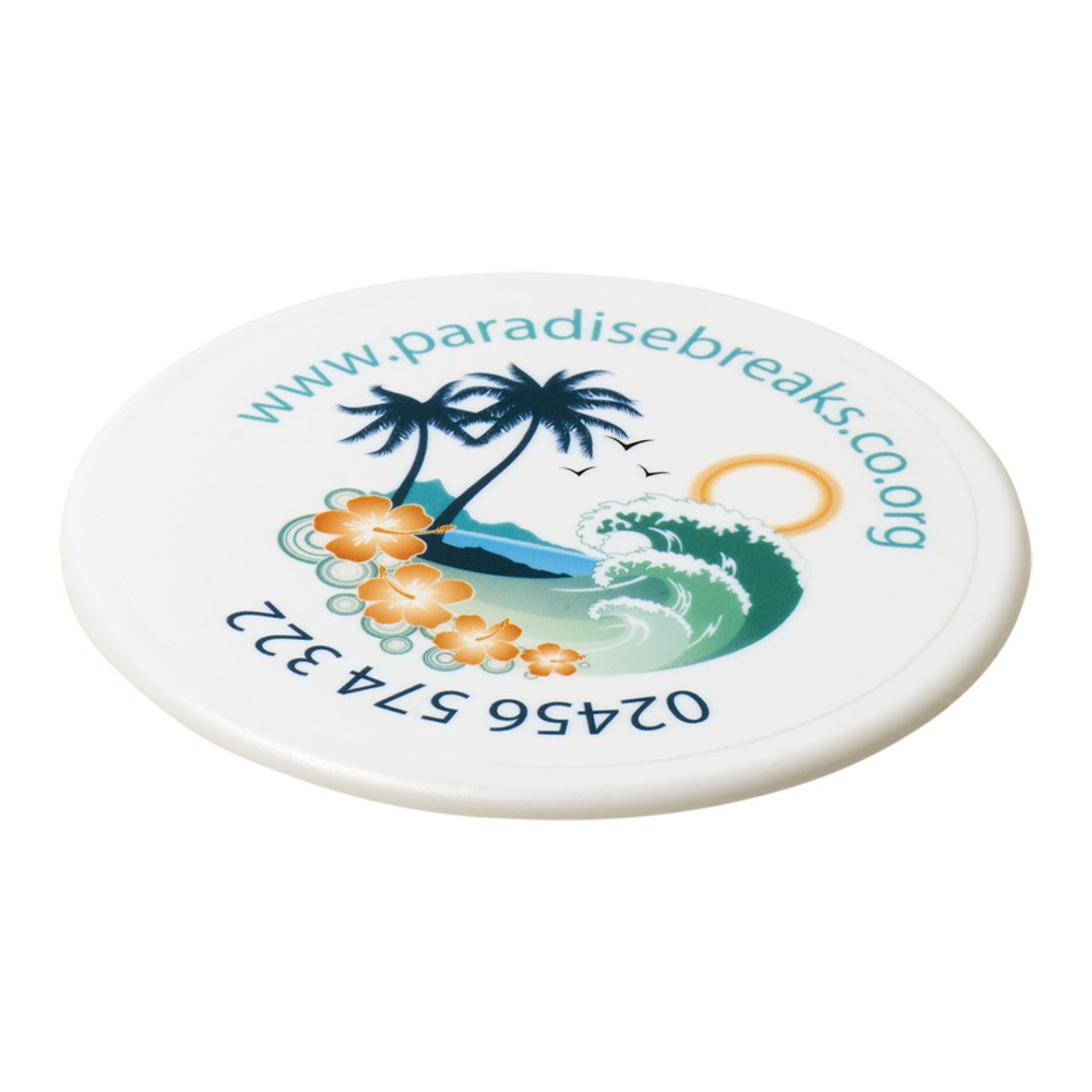 Shropshire Printing Round Plastic Coaster