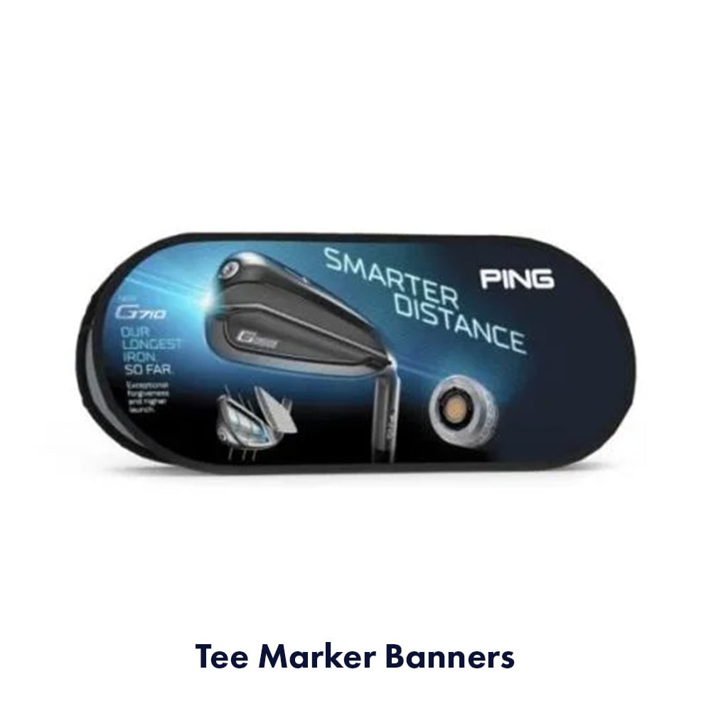 Pop out Fabric Banners Tee Marker
