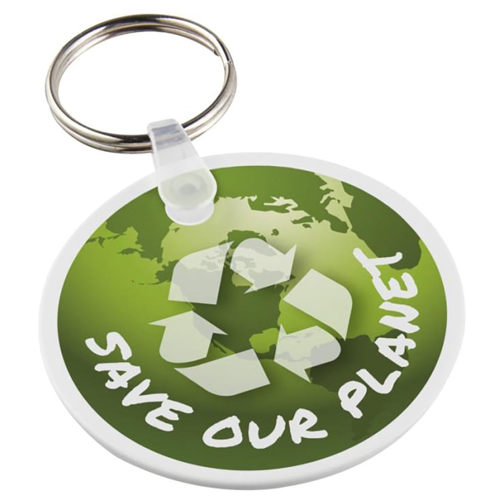 Shropshire Printing Round Keyrinf
