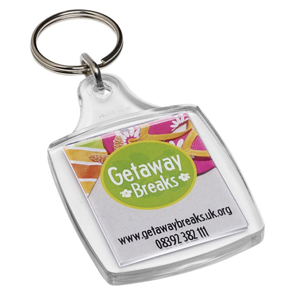 Shropshire Printing Square Keyring