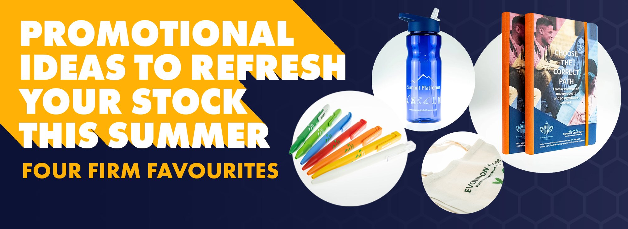 Promotional ideas to refresh your stock this Summer
