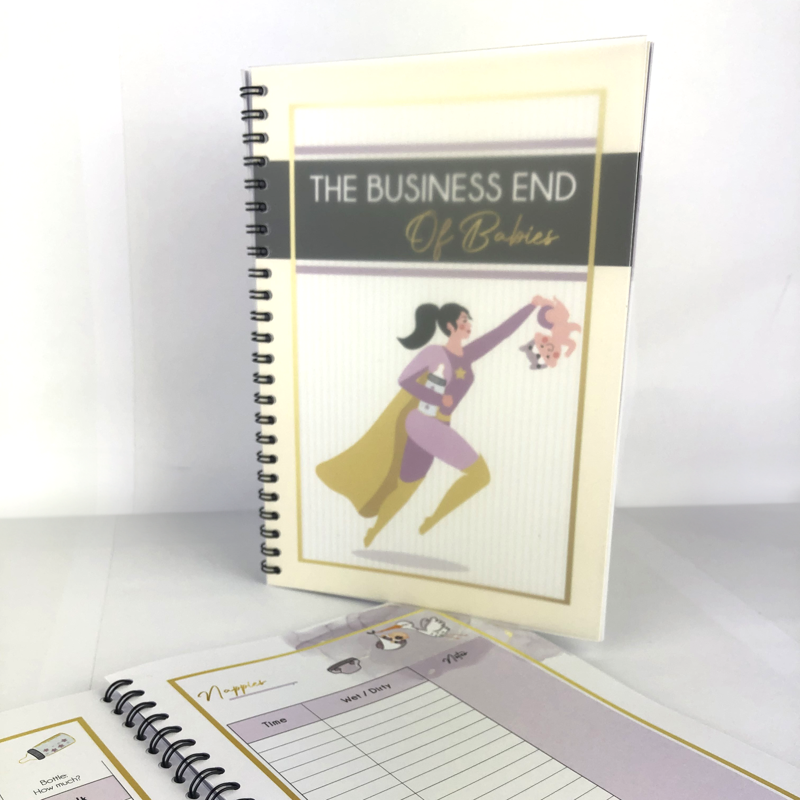 Baby Journal Wiro bound brochure