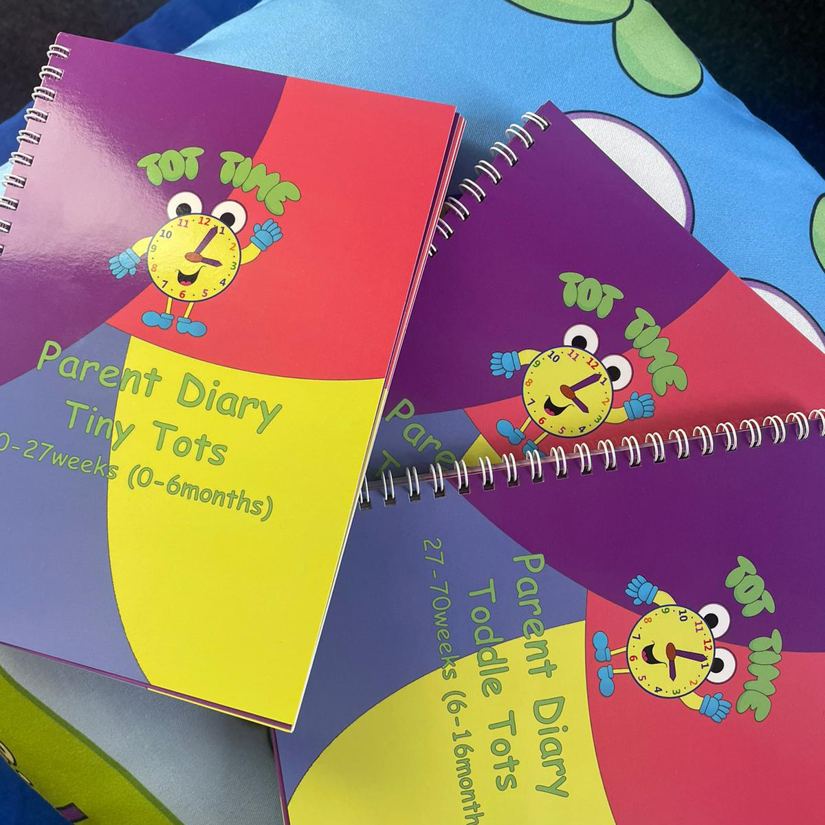 Bespoke Wirobound Diary for Pre School 