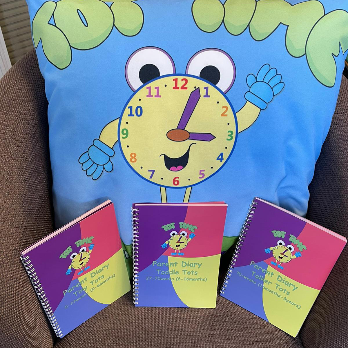 Bespoke Wirobound Diary for Pre School tot time