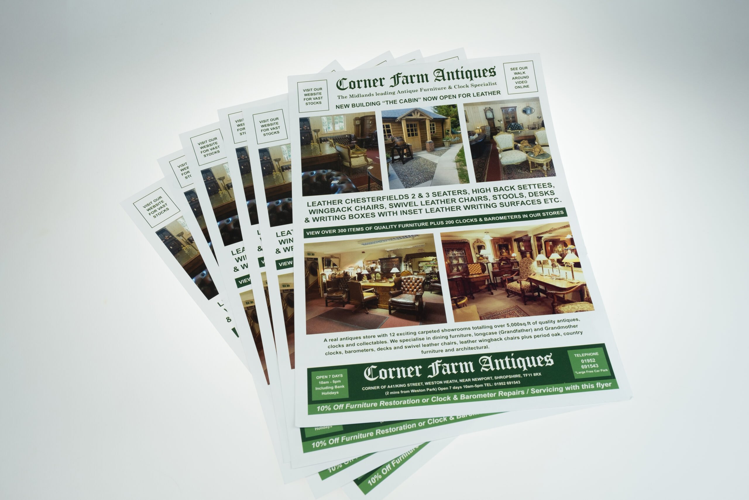 A4 Half Fold Leaflets scaled