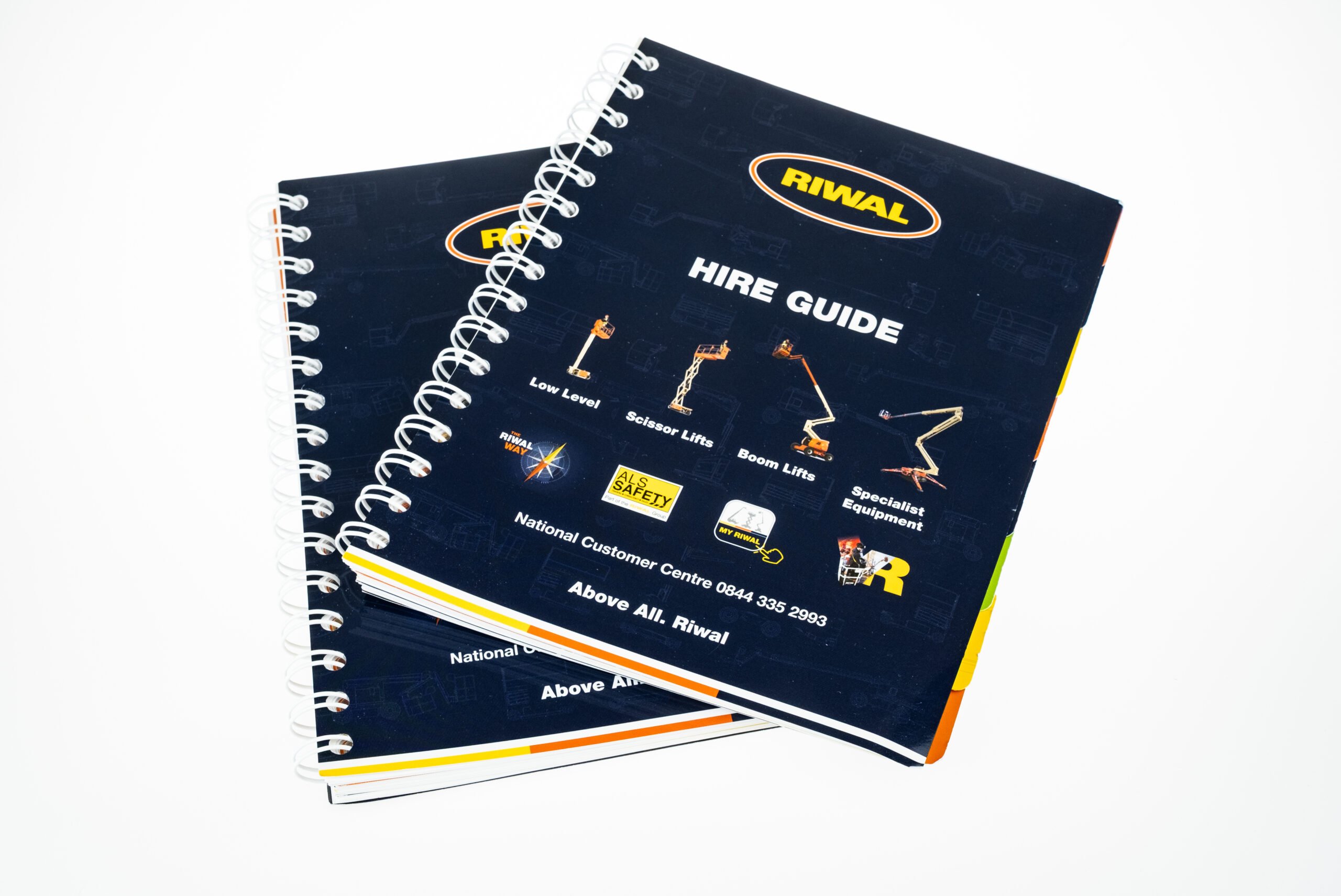 Wiro Bound Brochure with Tabs