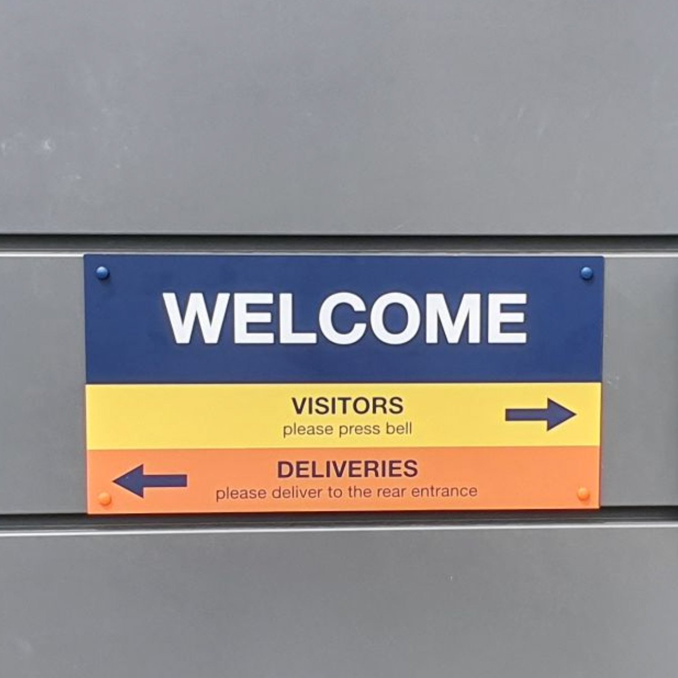 Shropshire Printing Welcome Sign