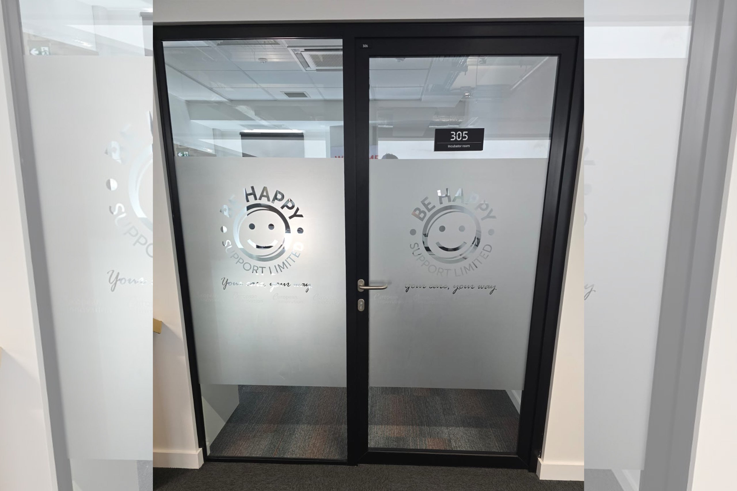 Window Vinyl Graphic Signs