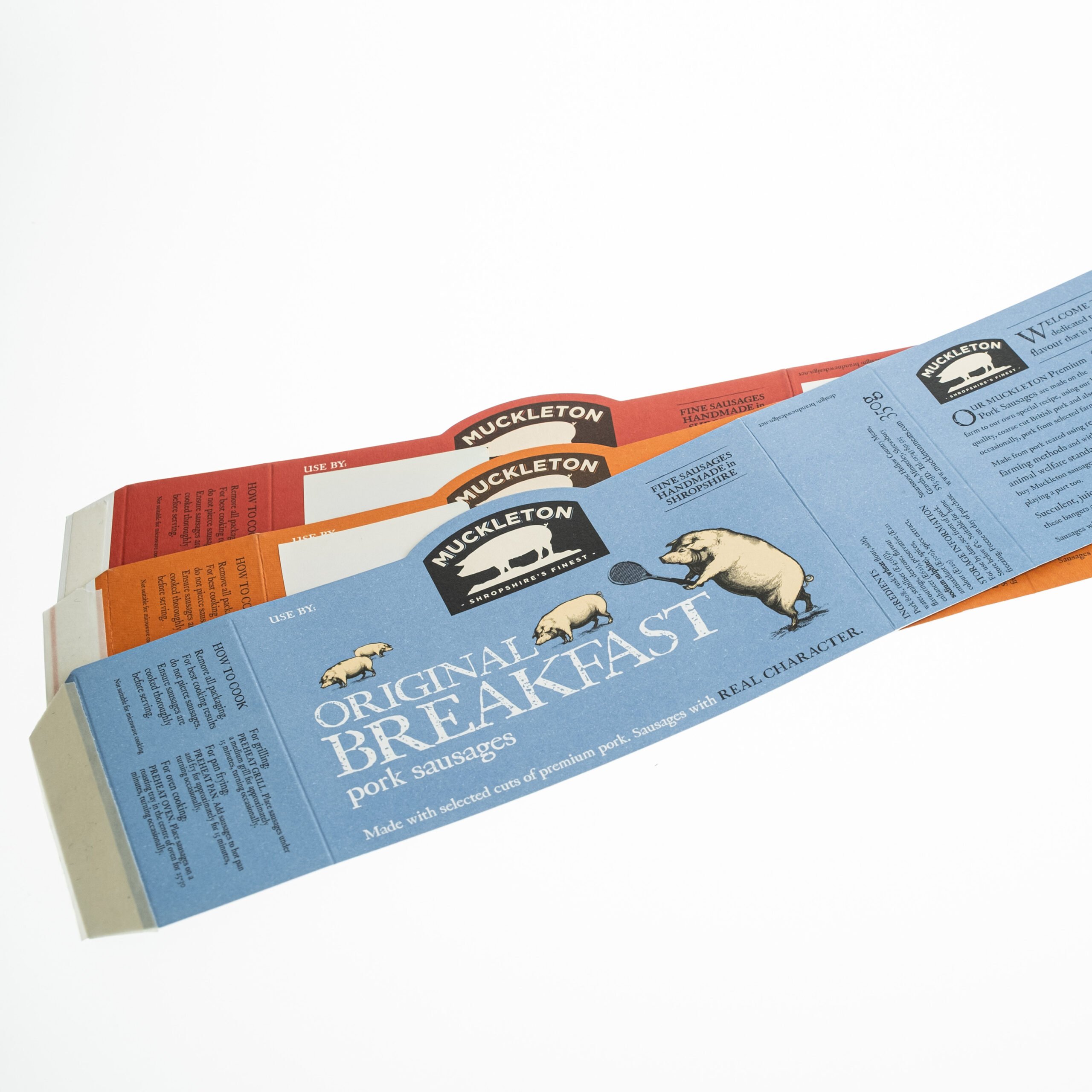 Food Packaging Belly Band in different colours 2 scaled