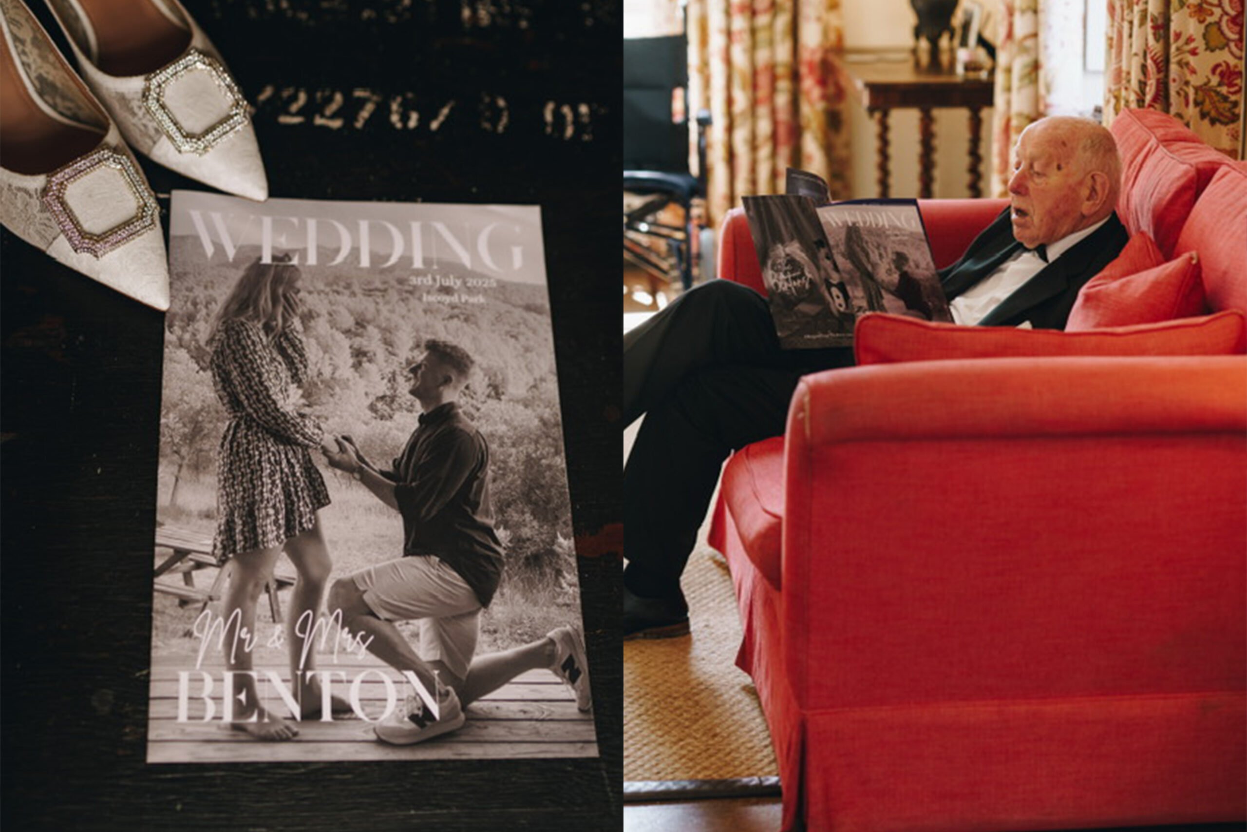 Saddle Stitched Wedding Magazine